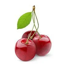 Cherries at Evans and Clark greengrocer Rogerstone