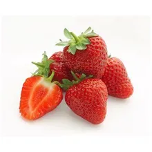 Strawberries at Evans and Clark greengrocer Rogerstone