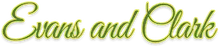 Evans and Clark greengrocer Rogerstone logo