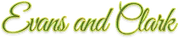 Evans and Clark greengrocer Rogerstone logo