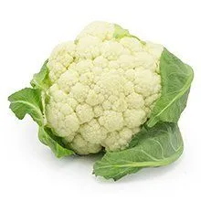 Cauliflower at Evans and Clark greengrocer Rogerstone