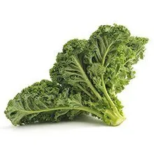 Kale at Evans and Clark greengrocer Rogerstone